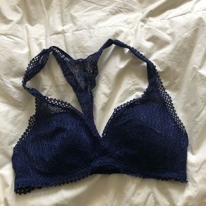 Navy blue bralette